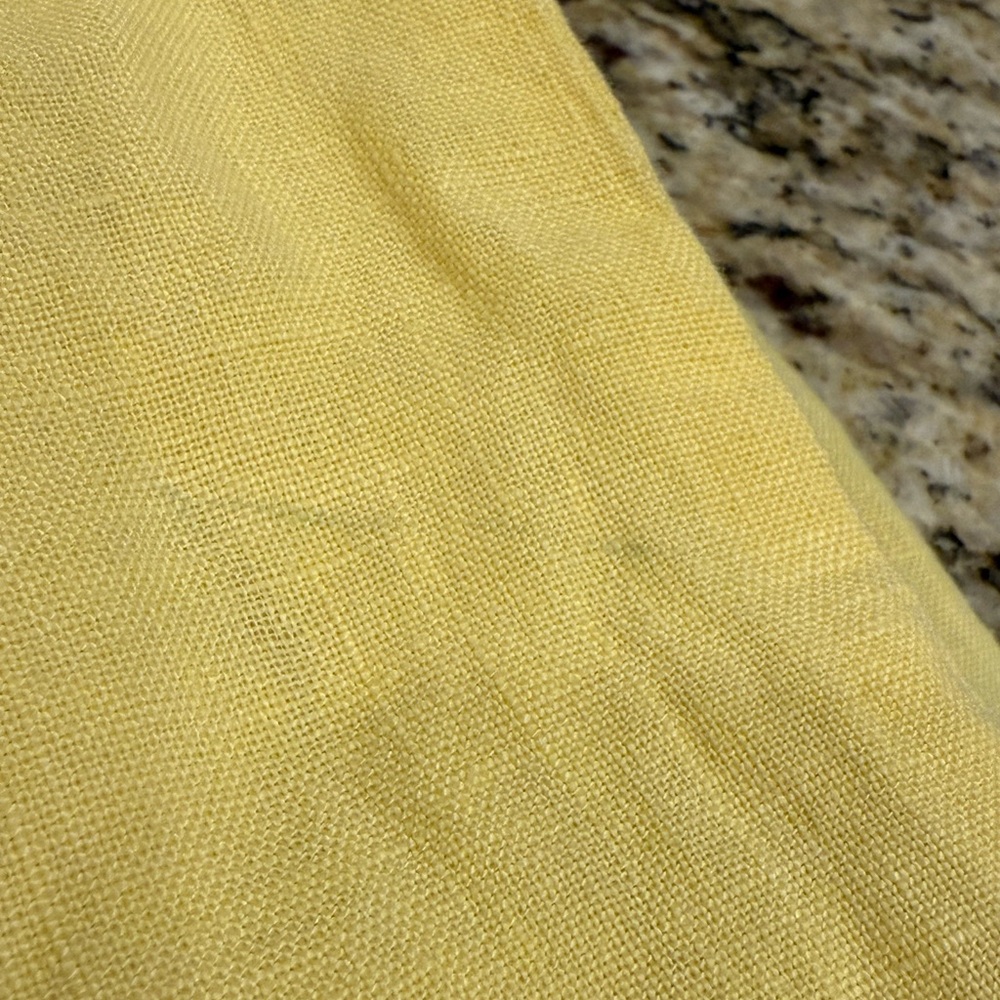 In The Wash yellow tunic top SZ M - Picture 11 of 11